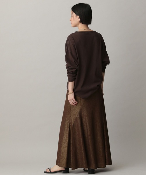 A part by（アパートバイ）の「ハクエスカルゴスカート（スカート・レディース・ブラウン/ライトベージュ/チャコールグレー・SMALL/MEDIUM）」の20枚目の写真