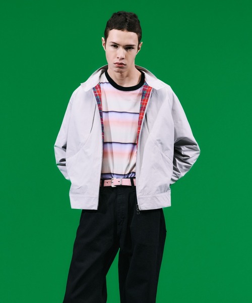 BAL（バル）の「GRADIENT STRIPE CREW NECK L/S TEE（Tシャツ/カットソー・メンズ・ピンク/グリーン・1/2/3）」の17枚目の写真