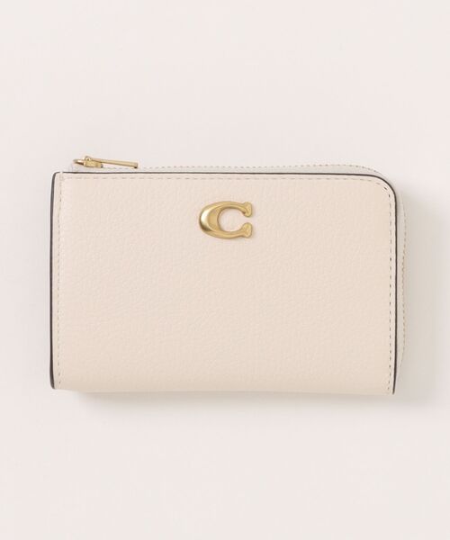 COACH（コーチ）の「エッセンシャル Lジップ キー ケース（キーケース/キーアクセサリー・レディース・ホワイト系その他・ONE）」の4枚目の写真