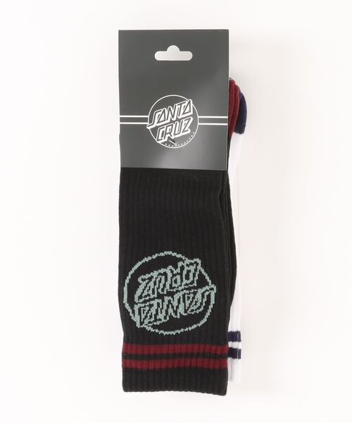 SANTA CRUZ(サンタクルーズ)の「SANTACRUZ/サンタクルーズ ソックス KICK SOCK 2足組 502256983(ソックス/靴下・メンズ・マルチ・FREE)」の6枚目の写真