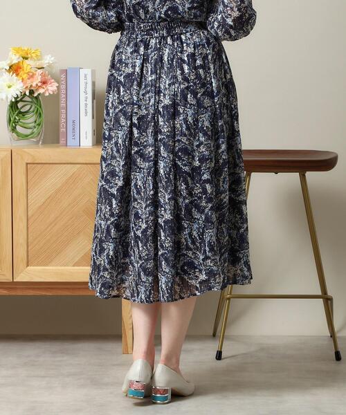 春夏必須✿ゆったり花柄トップス♡女子会デートOK 楽天市場】紫陽花のシンプル大人コーデセット|Favorite