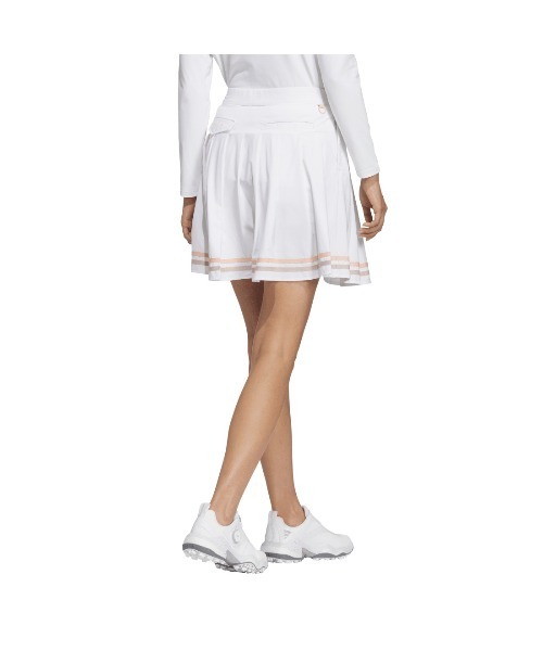 adidas（アディダス）の「アディダス adidas ソリッド プリーツ スカート（スカート・レディース・ホワイト/ネイビー・S/L/XL/2XL/M）」の5枚目の写真