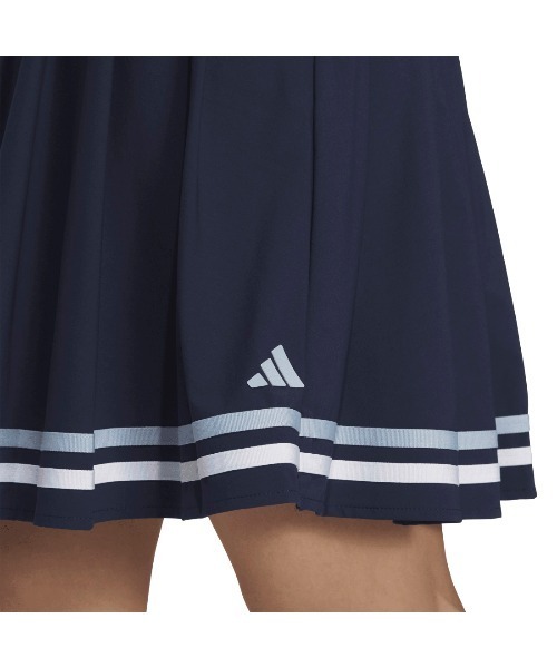 adidas（アディダス）の「アディダス adidas ソリッド プリーツ スカート（スカート・レディース・ホワイト/ネイビー・S/L/XL/2XL/M）」の8枚目の写真