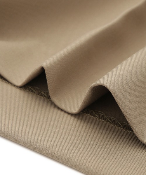 ADAM ET ROPE'（アダムエロペ）の「【WEB限定】サイドシャーリングラインワイドパンツ（その他パンツ・レディース・ベージュ系その他/ブラック・34/38/36）」の11枚目の写真