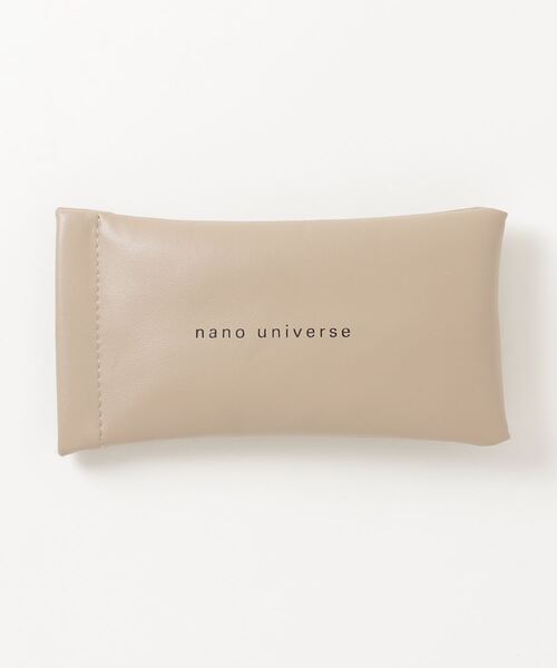 NANO universe（ナノユニバース）の「アイウェア/スクエア型 セルフレーム 2（サングラス・メンズ・ブラック/サーモンピンク・FREE）」の4枚目の写真