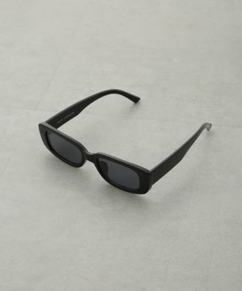NANO universe（ナノユニバース）の「アイウェア/スクエア型 セルフレーム 2（サングラス・メンズ・ブラック/サーモンピンク・FREE）」の3枚目の写真