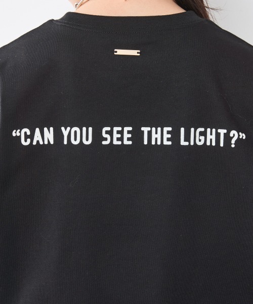 CHIC STYLE(シックスタイル)の「ロゴプリントTシャツ<大きいサイズ有>シックスタイル(Tシャツ/カットソー・レディース・オフホワイト/ブラック・3L/LL/L/M/5L/4L)」の20枚目の写真