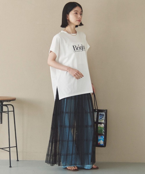 Doux archives(ドゥアルシーヴ)の「2WAYレースプリーツスカート(スカート・レディース・ホワイト/ブラック・FREE)」の11枚目の写真