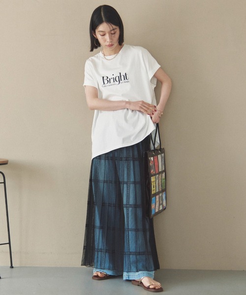 Doux archives(ドゥアルシーヴ)の「2WAYレースプリーツスカート(スカート・レディース・ホワイト/ブラック・FREE)」の13枚目の写真