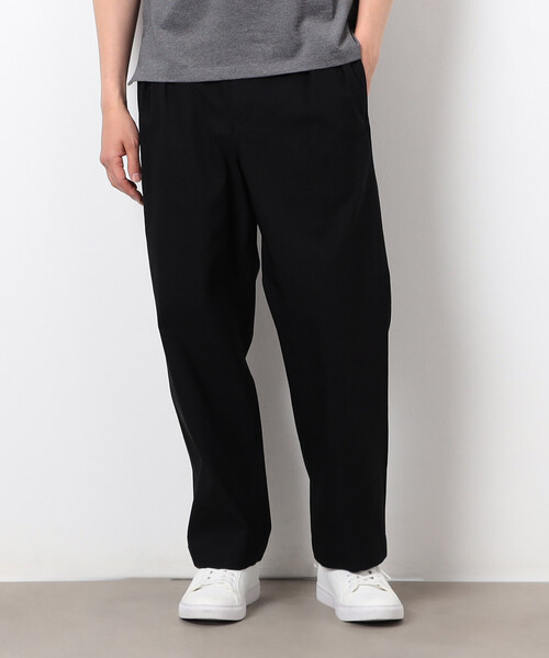 COMME CA ISM（コムサイズム）の「ガムストレッチ ２タックチノ（チノパンツ・メンズ・ブラック/ベージュ/ブラウン・SMALL/MEDIUM/LARGE）」の11枚目の写真