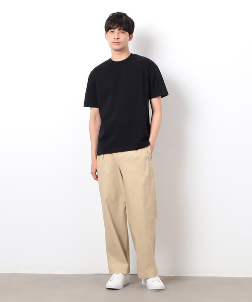 COMME CA ISM（コムサイズム）の「ガムストレッチ ２タックチノ（チノパンツ・メンズ・ブラック/ベージュ/ブラウン・SMALL/MEDIUM/LARGE）」の18枚目の写真