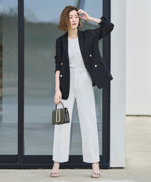 洗える ストレッチ ｜ パナマ シアー テーラードジャケット