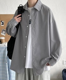 【WARAIJOGO】スーパーオーバーサイズ長袖シャツ(NEZ)