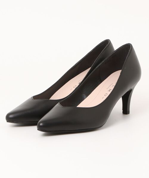 MELMO(メルモ)の「ポインテッドトゥプレーンパンプス(パンプス・レディース・ブラック・23.0cm/23.5cm/24.0cm/24.5cm/22.5cm)」の1枚目の写真