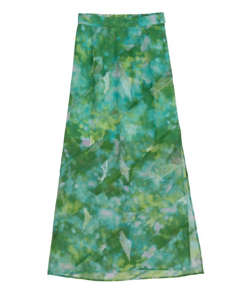 スカート AMERI VINTAGE BLUR SCENERY SPIRAL SKIRT セール】BLUR SCENERY SPIRAL SKIRT（スカート）｜Ameri（アメリ