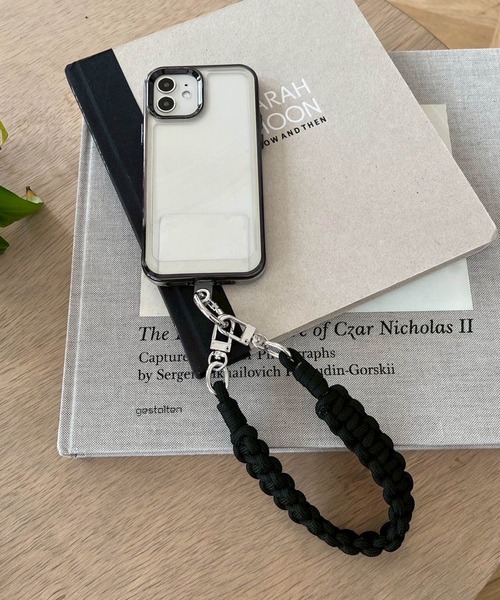 Me%（ミィパーセント）の「【ストラップシート付き】アミアミハンドルストラップ 327228（スマホグッズ・レディース・ブラック/ベージュ/ブラウン/オフホワイト/アイボリー・FREE）」の12枚目の写真