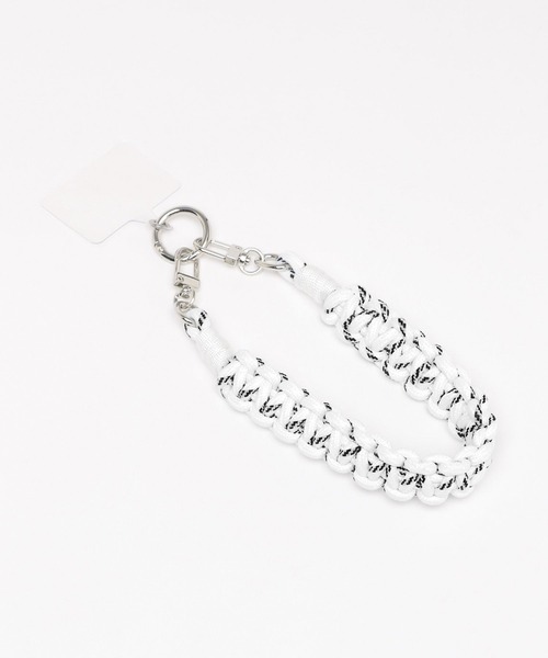 Me%（ミィパーセント）の「【ストラップシート付き】アミアミハンドルストラップ 327228（スマホグッズ・レディース・ブラック/ベージュ/ブラウン/オフホワイト/アイボリー・FREE）」の21枚目の写真