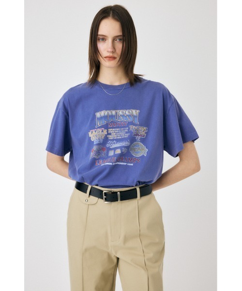 MOUSSY LEAGUE CHAMPS 25 Tシャツ MOUSSY LEAGUE CHAMPS 25 Tシャツ（Tシャツ/カットソー