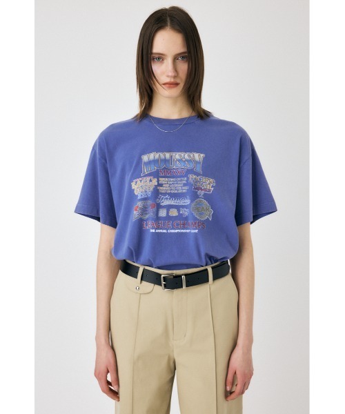 MOUSSY LEAGUE CHAMPS 25 Tシャツ MOUSSY LEAGUE CHAMPS 25 Tシャツ（Tシャツ/カットソー