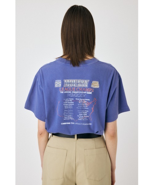 MOUSSY LEAGUE CHAMPS 25 Tシャツ MOUSSY LEAGUE CHAMPS 25 Tシャツ（Tシャツ/カットソー