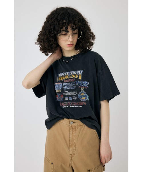 MOUSSY LEAGUE CHAMPS 25 Tシャツ MOUSSY LEAGUE CHAMPS 25 Tシャツ（Tシャツ/カットソー