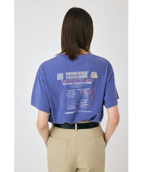 MOUSSY LEAGUE CHAMPS 25 Tシャツ moussy｜MOUSSY LEAGUE CHAMPS 25 Tシャツ | Rakuten Fashion