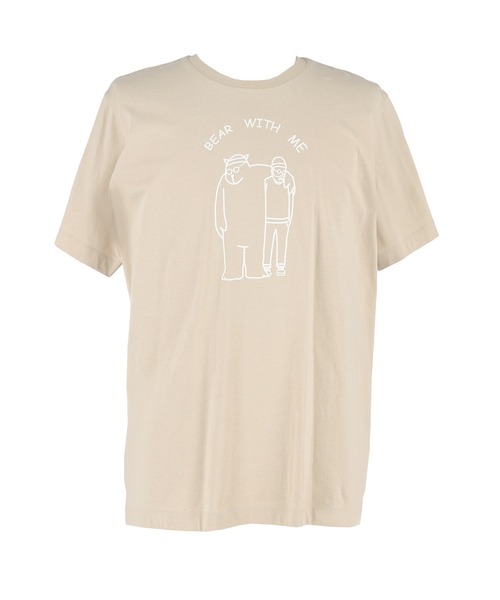 coca(coca)(コカ)の「ベアプリントTシャツ(Tシャツ/カットソー・メンズ・ベージュ/ブラック・XL/L/M)」の18枚目の写真