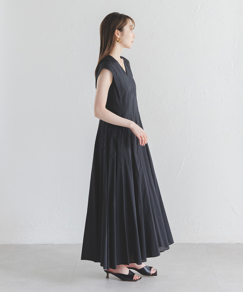 【着丈別注】MARIHA 月花のドレス ネイビー 36 MARIHA/3211238020 別注 月花のドレス｜martinique