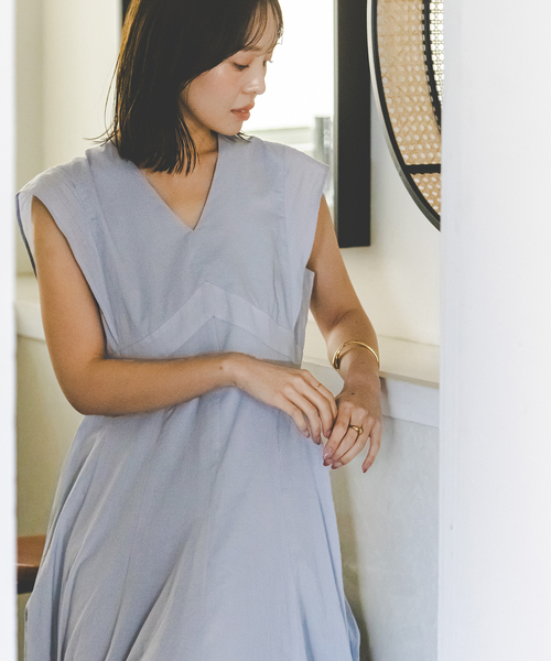 MARIHA(マリハ)の「《NOBLE別注カラー》MARIHA/マリハ 夏の月のドレス(ワンピース・レディース・ブラック/サックスブルー・34/36/38)」の21枚目の写真