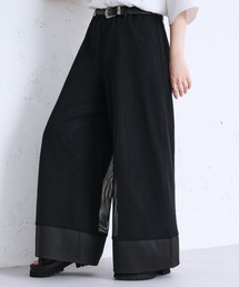 Ellno Loset | メッシュキリカエワイドバギーパンツ(その他パンツ)
