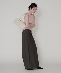 KINO THE KEI（キノザケイ）の「ローウエスト マキシ スカート KINO THE KEI（スカート）」