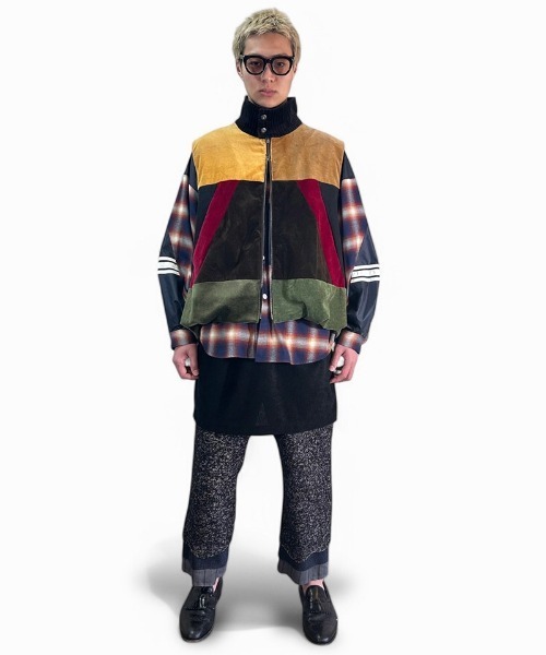 masterkey（マスターキー）の「mcg3634-CINEMA-VEST ベスト（ベスト・メンズ・マルチ・1/2）」の4枚目の写真