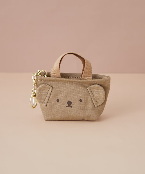 BIRTHDAY BAR（バースデイバー）の「【MIFFY　ミッフィー】BRUNA MINI TOTEチャーム（チャーム・レディース・ホワイト/キャメル・0）」の2枚目の写真