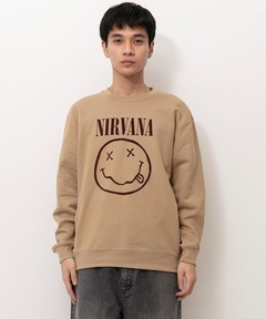NIRVANA SMILEY スウェット