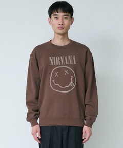 NIRVANA SMILEY スウェット