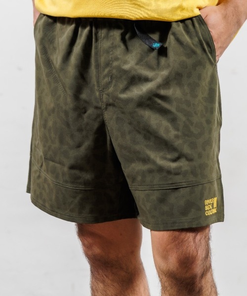 RIVER SIDE CULTURE(リバーサイドカルチャー)の「RIVER SIDE CULTURE/RSC レオパード ショートパンツ (M4)(その他パンツ・メンズ・ネイビー/カーキ・MEDIUM/LARGE/X-LARGE)」の1枚目の写真