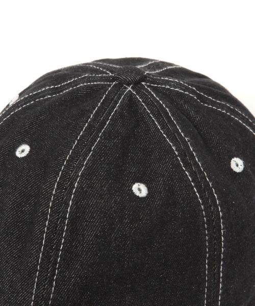 LAKOLE（ラコレ）の「デニム風ステッチキャップ / 325938（キャップ・メンズ・ブラック/ネイビー・9）」の11枚目の写真