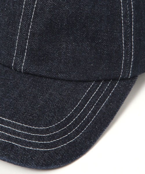LAKOLE（ラコレ）の「デニム風ステッチキャップ / 325938（キャップ・メンズ・ブラック/ネイビー・9）」の14枚目の写真