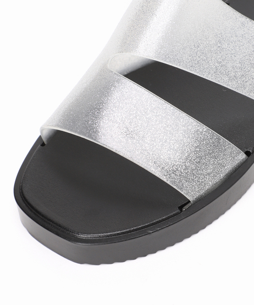 TEMPERATE（テンパレイト）の「TEMPERATE/テンパレイト HOLS SPARKLE（レインシューズ・レディース・ブラック/シルバー・36/38/40）」の20枚目の写真