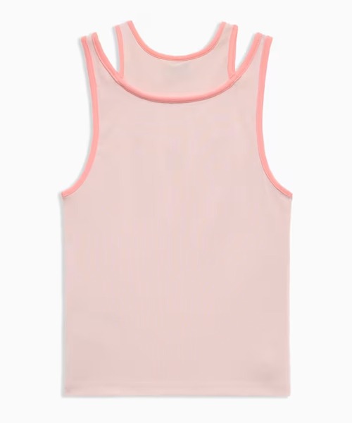 PUMA（プーマ）の「PUMA/プーマ DARE TO タンクトップ（タンクトップ・レディース・チャコールグレー/ライトピンク・M/S/L）」の5枚目の写真