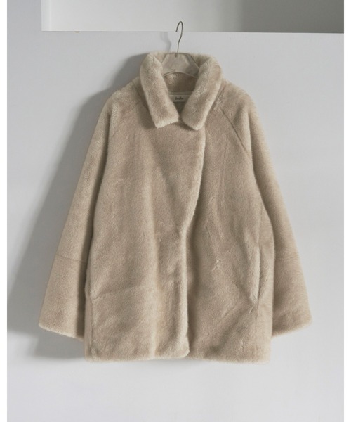 ジャケット・アウター anuke Eco Minkfur Jacket 38 anuke(アンヌーク) Eco Minkfur Jacket | サウスオレンジ｜メンズ