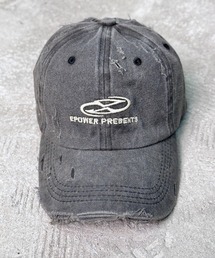 CALIFORNIA OUTFITTERS（カリフォルニア アウトフィッターズ）の「5A15 ヴィンテージ風 ダメージキャップ EPOWER PRESENT（キャップ）」