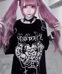 NOVESSEL | 『AOSPACE』スカルプリントTシャツ(Tシャツ/カットソー)