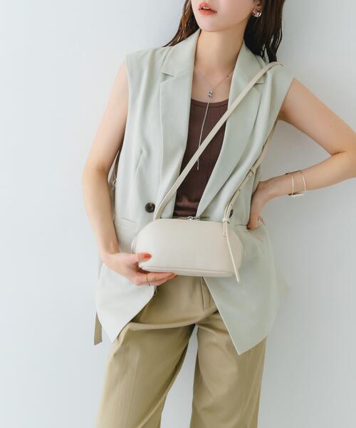 RODE SKO（ロデスコ）の「ADD CULUMN　FIGRE POCHETTE（ショルダーバッグ・レディース・ブラック/ブラウン/アイボリー・-）」の11枚目の写真