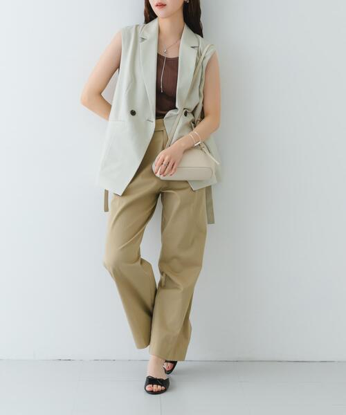 RODE SKO（ロデスコ）の「ADD CULUMN　FIGRE POCHETTE（ショルダーバッグ・レディース・ブラック/ブラウン/アイボリー・-）」の13枚目の写真