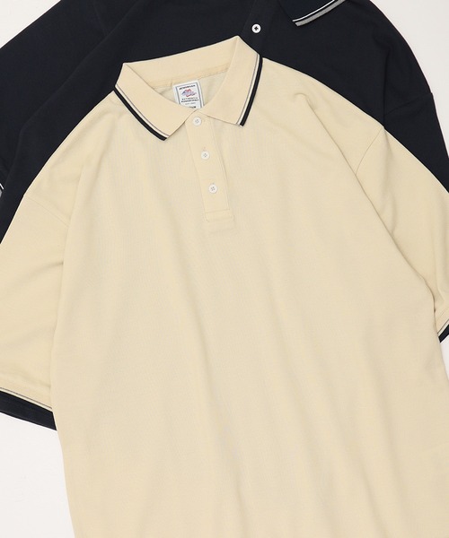 JEMORGAN（ジェーイーモーガン）の「【JEMORGAN / ジェーイーモーガン】ＴＣカノコエリライン入りポロシャツ　POLO（ポロシャツ・メンズ・ブラック/ベージュ/ホワイト/ネイビー・XL/L/M）」の3枚目の写真