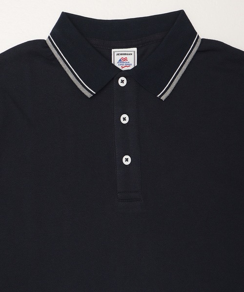 JEMORGAN（ジェーイーモーガン）の「【JEMORGAN / ジェーイーモーガン】ＴＣカノコエリライン入りポロシャツ　POLO（ポロシャツ・メンズ・ブラック/ベージュ/ホワイト/ネイビー・XL/L/M）」の17枚目の写真