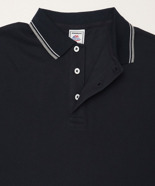 JEMORGAN（ジェーイーモーガン）の「【JEMORGAN / ジェーイーモーガン】ＴＣカノコエリライン入りポロシャツ　POLO（ポロシャツ・メンズ・ブラック/ベージュ/ホワイト/ネイビー・XL/L/M）」の18枚目の写真