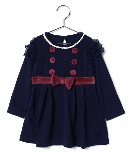 フェリシモキッズ フェリシモキッズ の フレンチシネマのヒロインレトロガーリーワンピース ワンピース Wear