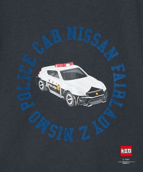 green label relaxing(グリーンレーベルリラクシング)の「【別注】<TOMICA>リンガーTシャツ 2 / キッズ 100cm-120cm(Tシャツ/カットソー・キッズ・オフホワイト/ライトブルー/ダークグレー・100cm/120cm/110cm)」の12枚目の写真